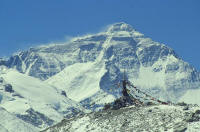 Everest dal Campo Base cinese (m.5200)